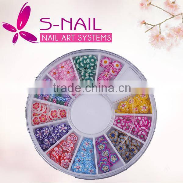 Hot selling fimo clay , nail art canes, nail decoration