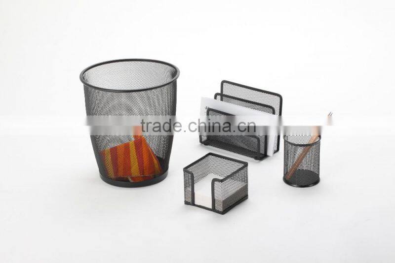 waste basket set 5pcs for office