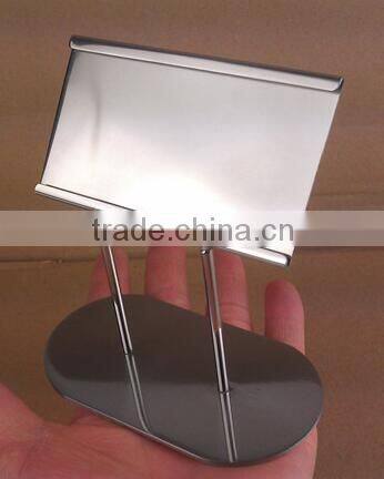 Custom simple style hotel restaurant table menu holder