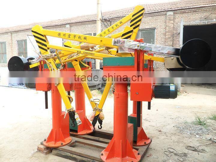 QTZ80/QTZ160/QTZ180 balance suspend jib crane/balance jib crane