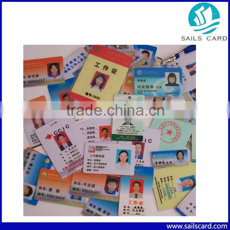 Wholesale Plastic Employee School ID Cards