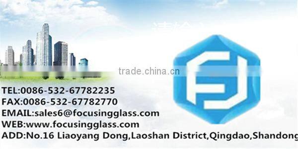 2 pieces/set tempered glass cup coasters with Eiffel Tower