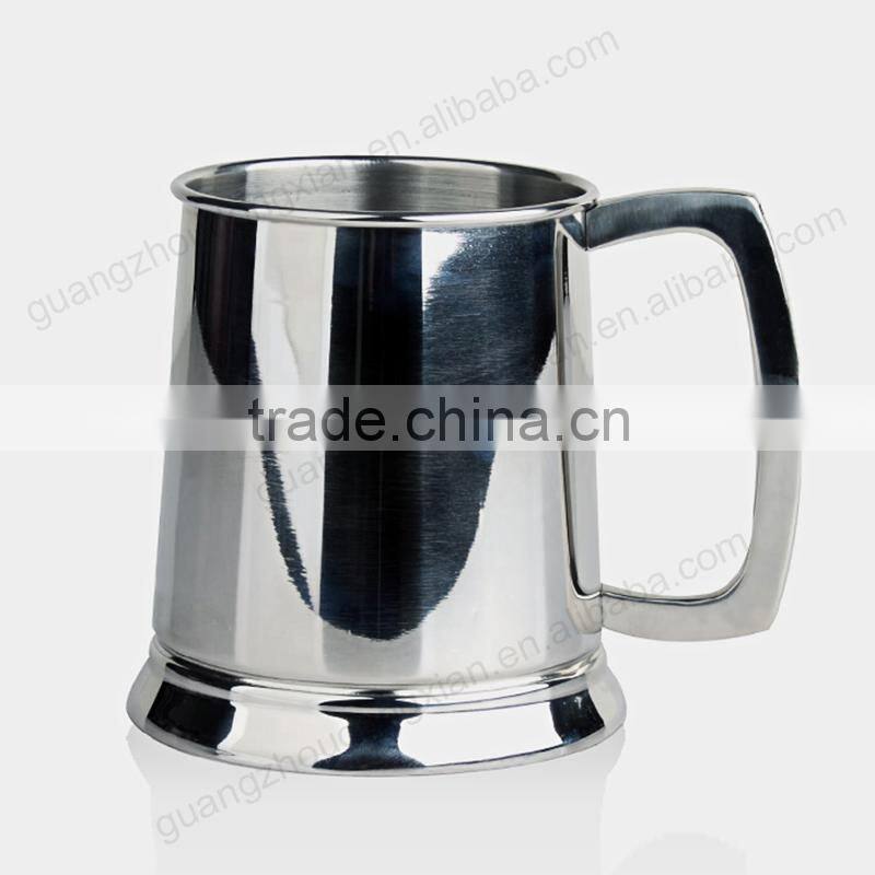 Stainless steel double wall customized coffee mug