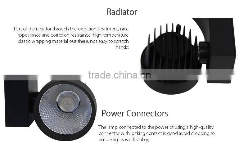 High-quality Vertical & Horizontal Adjustable 12w led track spot light