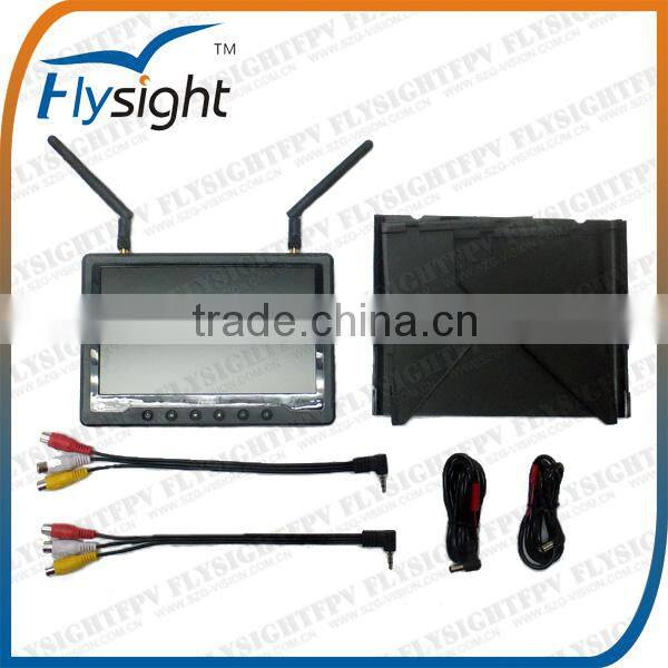 C471 5.8GHz Diversity Receiver 7 inch LCD monitor RC801 black pearl for dji phantom quadcopter