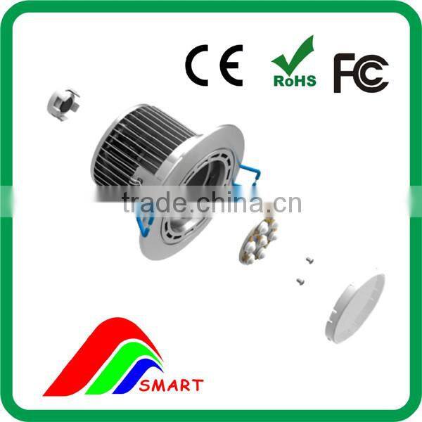 CE & RoHS & C-tick warm white dimmable katalog lampu downlight led