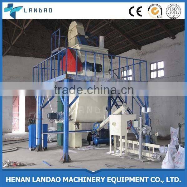 Building Materail Machinery semi-automatic dry mortar and plaster board production line