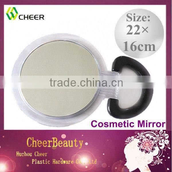 Double Sided Cosmetic Cheap Plastic Mirror CM009/mirror folding kit /metal compact mirror