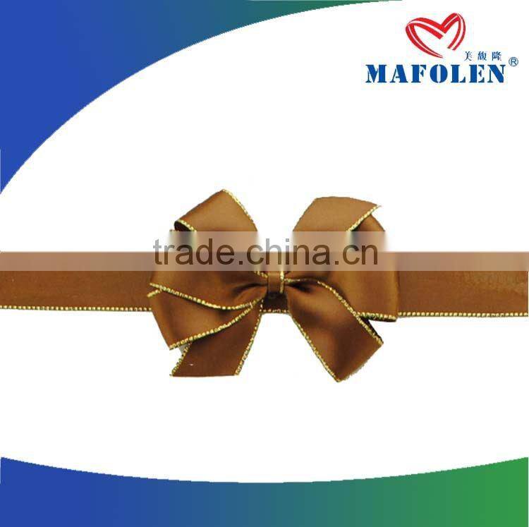 high quality pre-tied ribbon bows for packaging