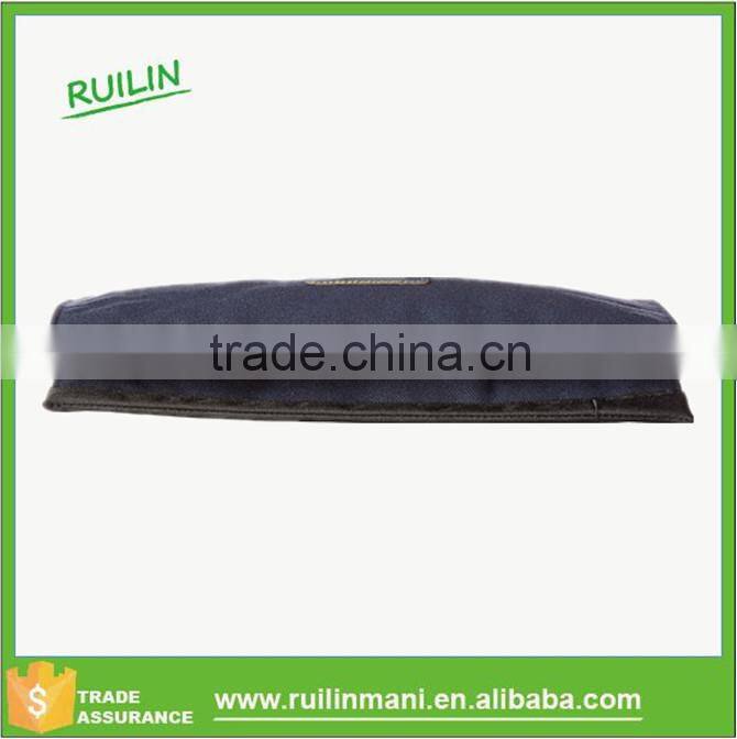 Simple Leaked Memorandum Cable travel pouch organizers or toiletry bag with Leather zipper pulls