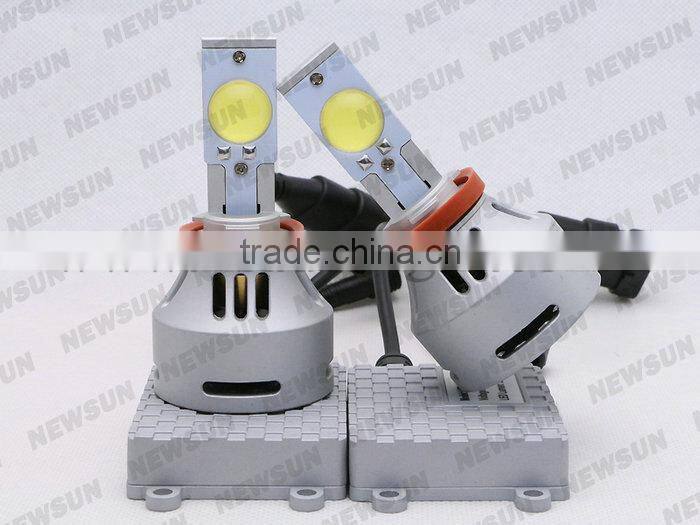 Highest lumens 6400LM Car led h4 high low c ree led headlight bulbs