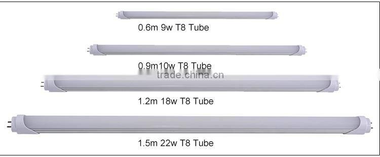 High quality energy saving ce rohs SMD2835 1200mm T8 led tube light 20W 1800LM