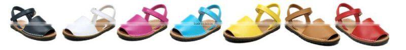 2016 New Arrival Imitation Leather Spanish Sandals Shoes for Girls