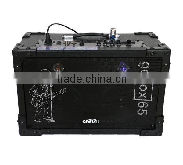 10 inch professional active DJ speakers With USB/SD/FM/ MIXER /with 2pcs wireless MICs