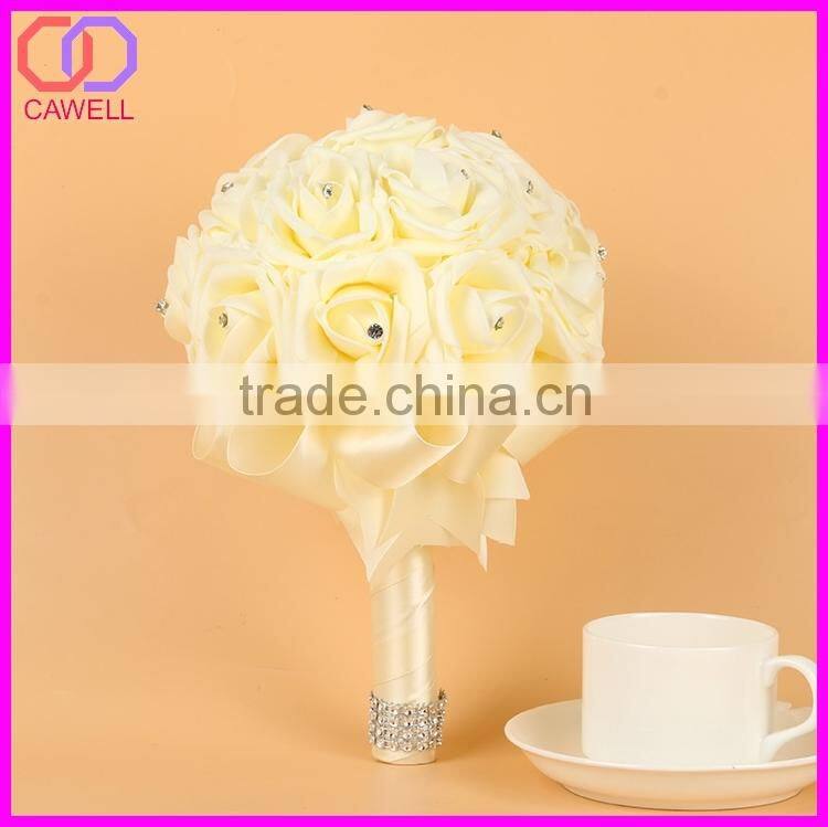 Fashion decoration new design handmade wedding bouquet bride flower