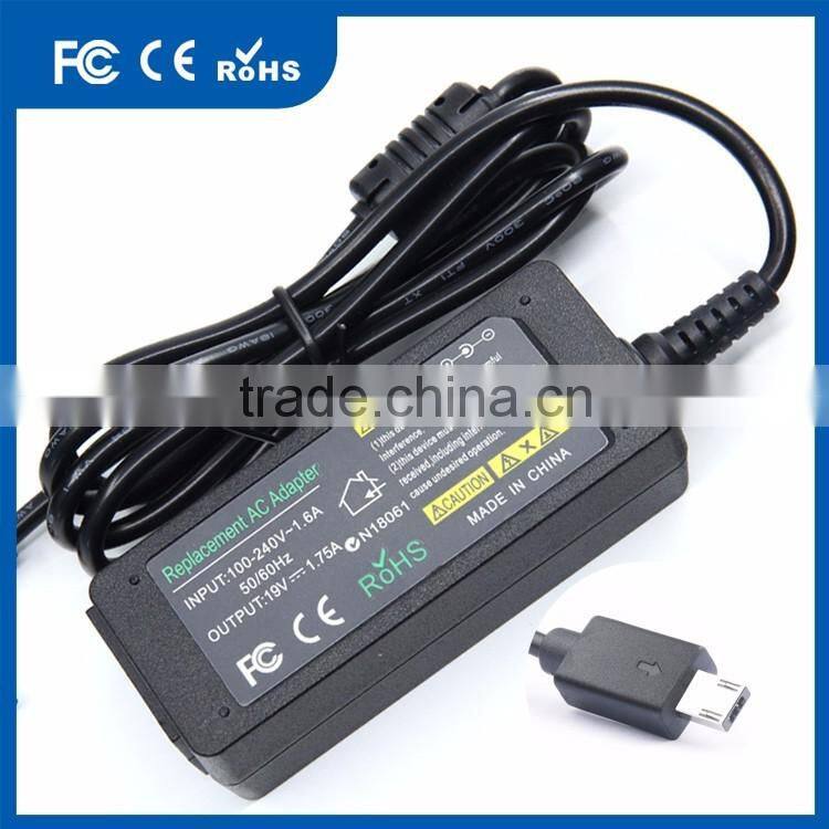 33W laptop adapter 19V 1.75A Micro usb adapter laptop power adapter for asus X205T X205TA