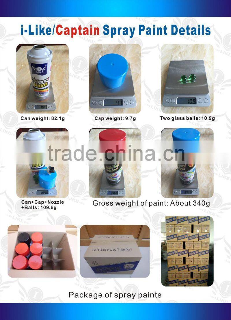 Aeropak fast dry spray paint acrylic Aeroso Spray Paint factory