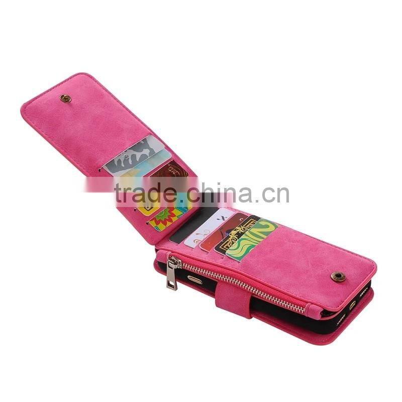 2016 new product OEM design leather custom cell phone case,for iphone 7 cover,for iphone 7 case