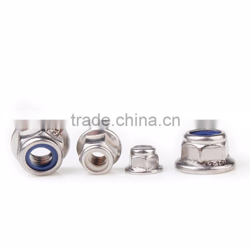 Quality assurance colored hex flange nuts
