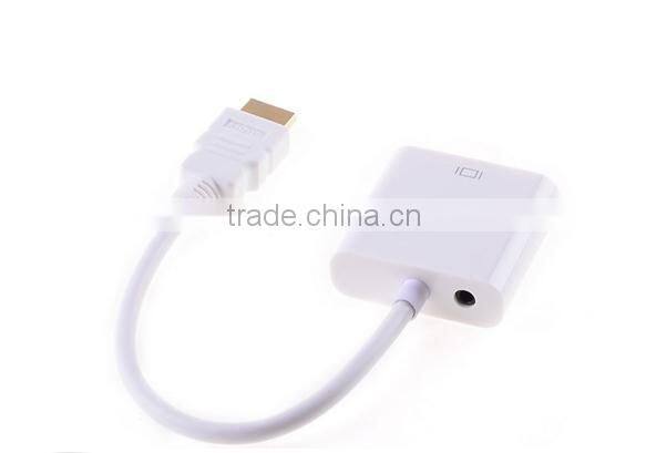 HDMI to VGA converter, containing Audio support audio output line 1080P