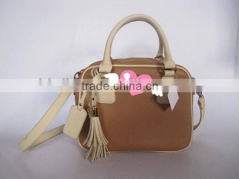 2014 PU long strap handbag for teenagers