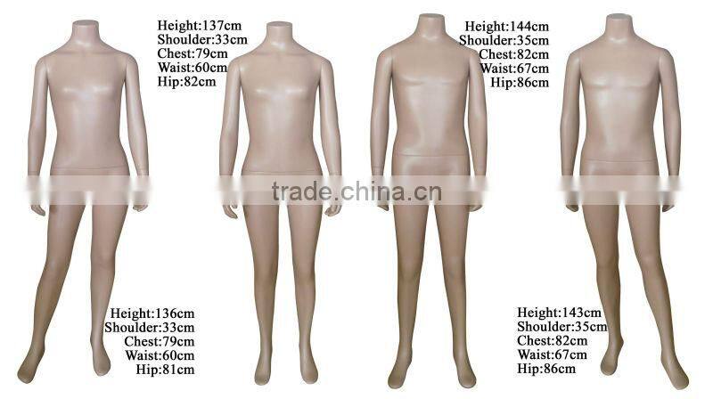 kids abstract mannequins with special head