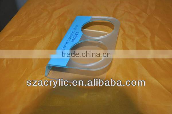 acrylic tray with insert