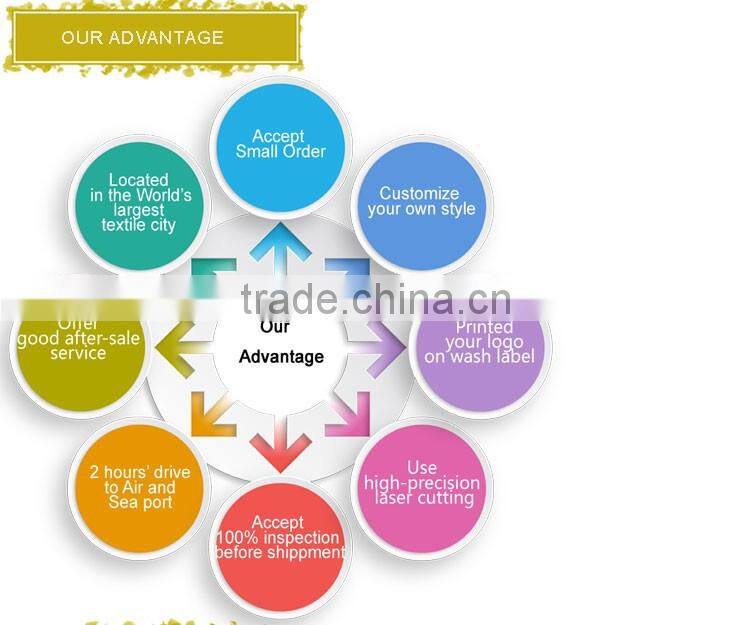 Colorful space dye yarn coarser spun knit interlock fabric