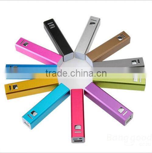 Colorful portable power bank with metal case, mobile power bank 20000mah