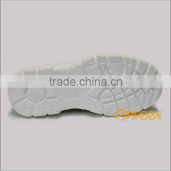 Hollow-out Clean Room Shoes Steel Toe, White Safety Shoe Work Shoes SA-6116
