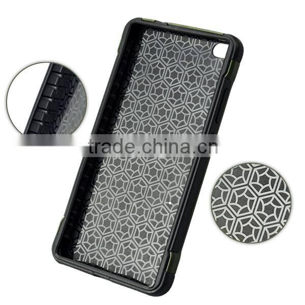 High Impact Camouflage Tree Skin 3 in 1 Hybrid Shockproof defender cover cases for Huawei P8
