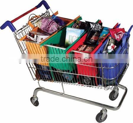 Shenzhen Factory Foldable Grocery Bag Reusable Shopping Bags Shopping Trolley Cart Bags