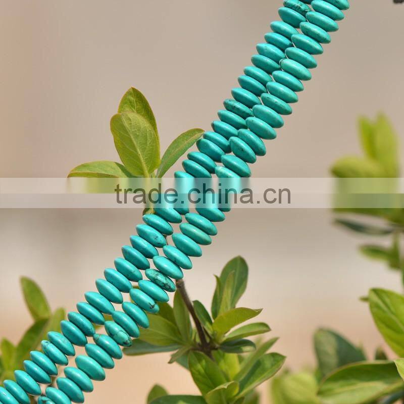 4*10mm 7*16mm fake artificial turquoise blue stone bulk turquoise cabochon