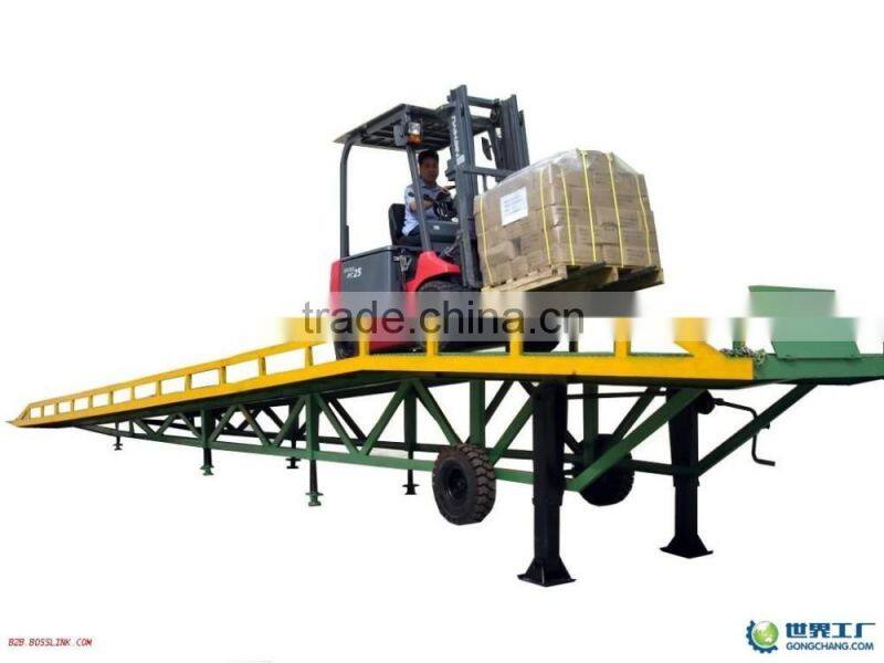 6t mobile container unloading ramps