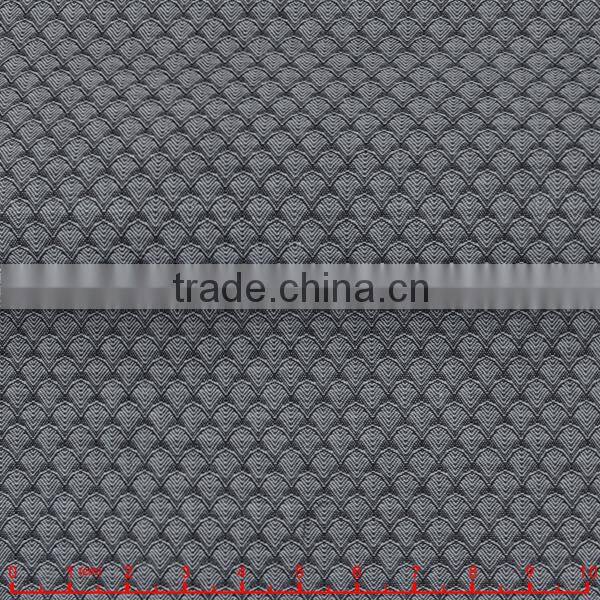 100% Cotton Dobby Shirting Fabric, Micro Geometry Like Fabric