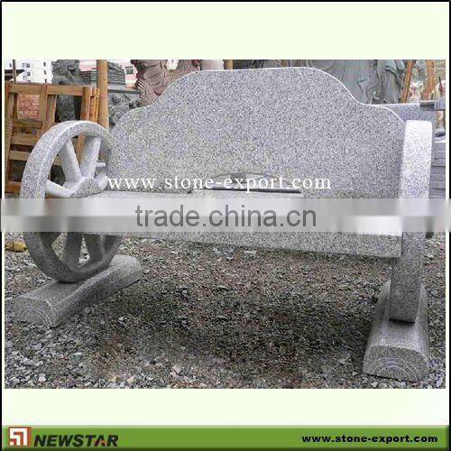 Granite Bench for Garden, Public