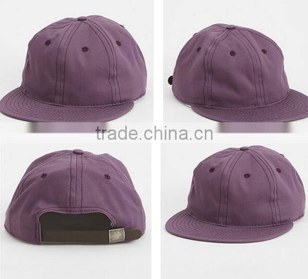 Baseballl Flat Brim Hat Classic Twill Ballcap ball cap wholesale