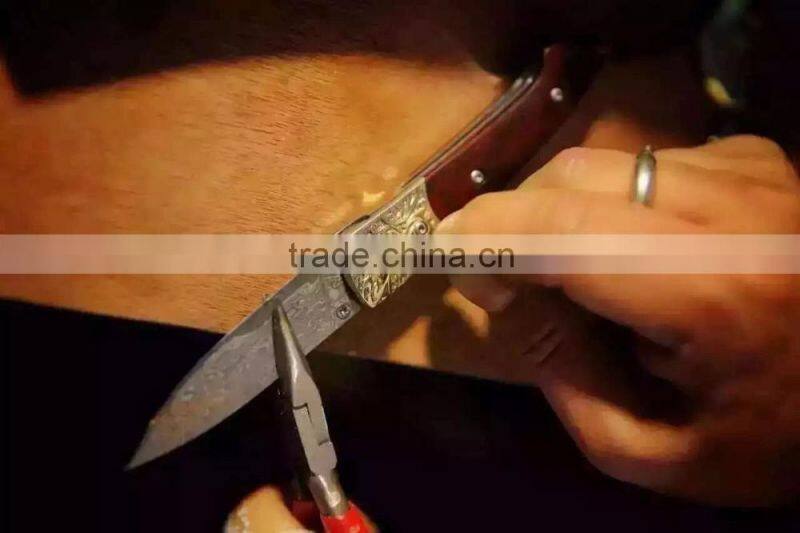 Doshower cutting knife with knife guard of knife sharpener