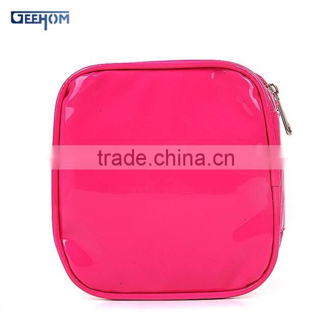 pvc cosmetic bag with zipper ,pvc makeup bag with compartments
