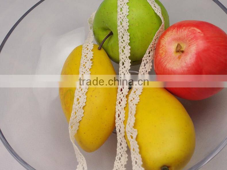2016 african guipure Cotton ribbon trim crochet accessories lace 100201
