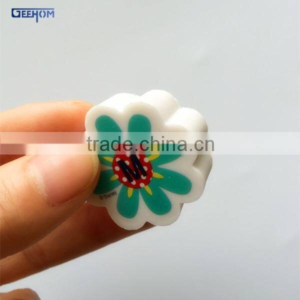 school supplies printed kids eraser