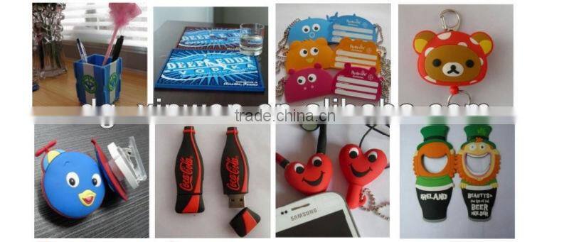 2014 new design cute plastic 3d spoon cover