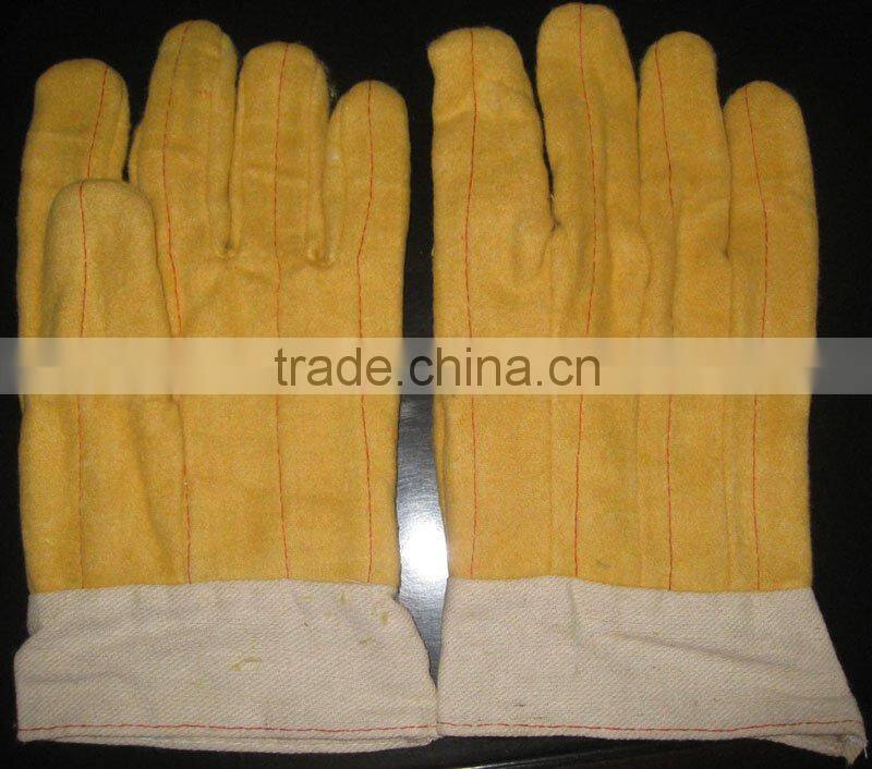 Hot mill Gloves with Burlap Lining