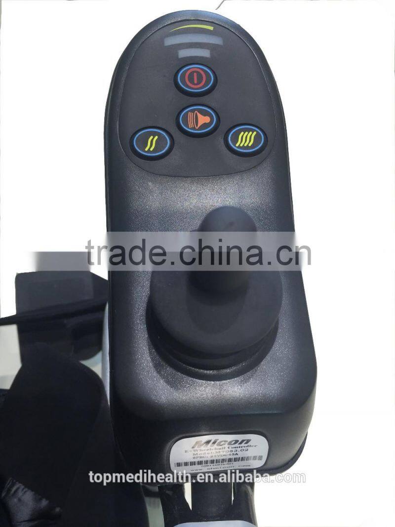 elderly care products 4 wheel electric wheelchair with lead batteries