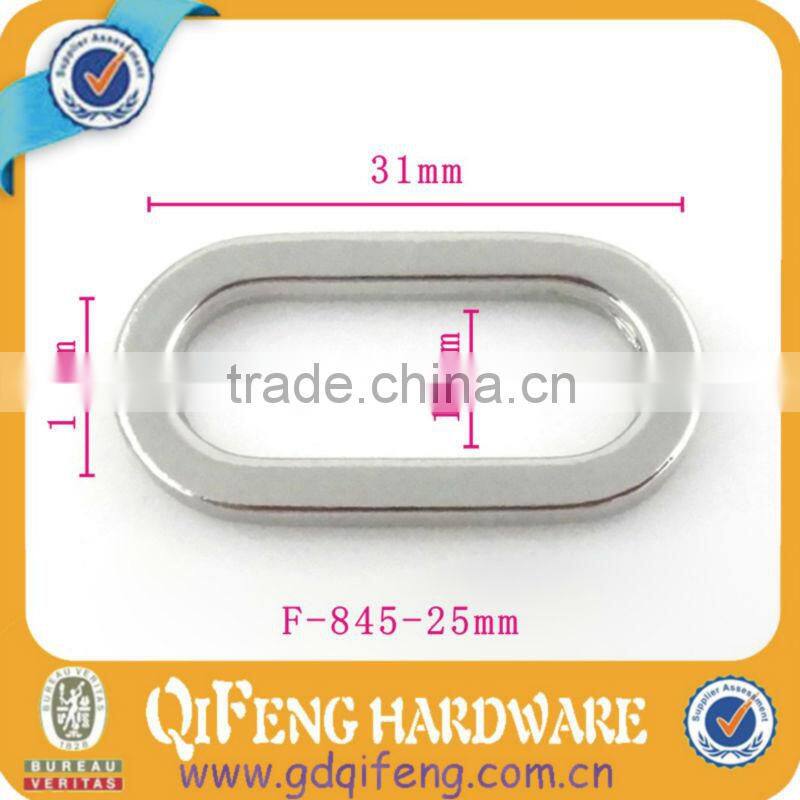hot sell fashion bag side metal o ring for leather,bag accessories,qifeng,f-845-25mm