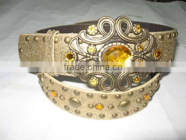 fashion belt rhinestone belt