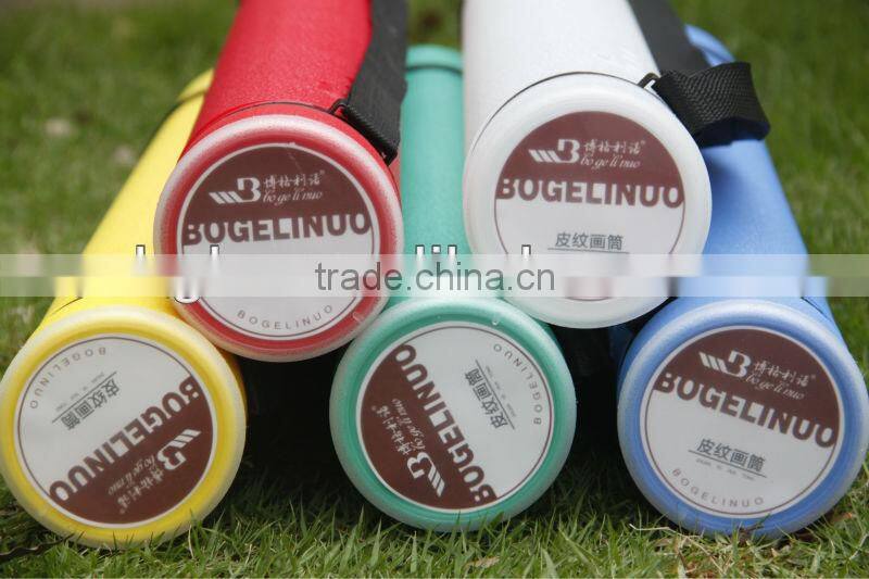 stretchable plastic map tube scroll holder