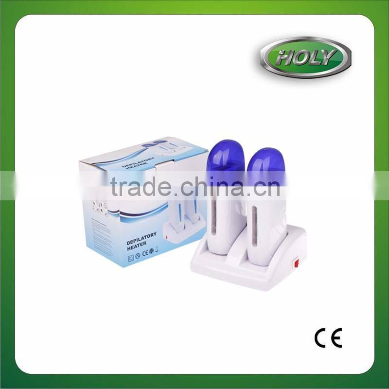 Depilatory Roll On Wax Heater Roller Waxing Warmer With Hot Cartridge Hair Removal