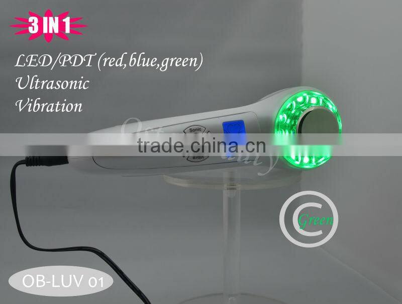 Vacuum cavitation ultrasonic for wrinkle removal