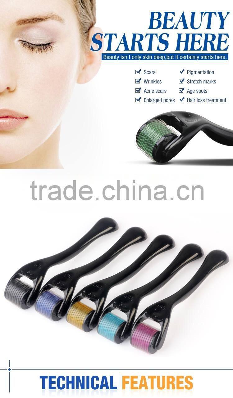 Derma roller for stretch marks